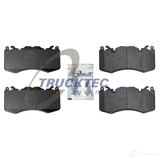 Тормозные колодки, комплект TRUCKTEC AUTOMOTIVE P217 POA 1424239643 2235123