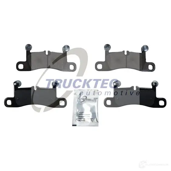 Тормозные колодки, комплект TRUCKTEC AUTOMOTIVE E6 KVW 1219978511 0735283