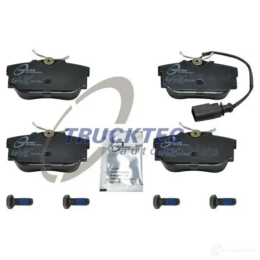Тормозные колодки, комплект TRUCKTEC AUTOMOTIVE 1840667 IS37H QB 0735142