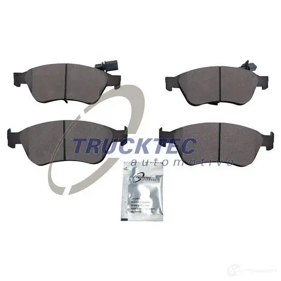 Тормозные колодки, комплект TRUCKTEC AUTOMOTIVE SP2 LVZ 1840752 0735241