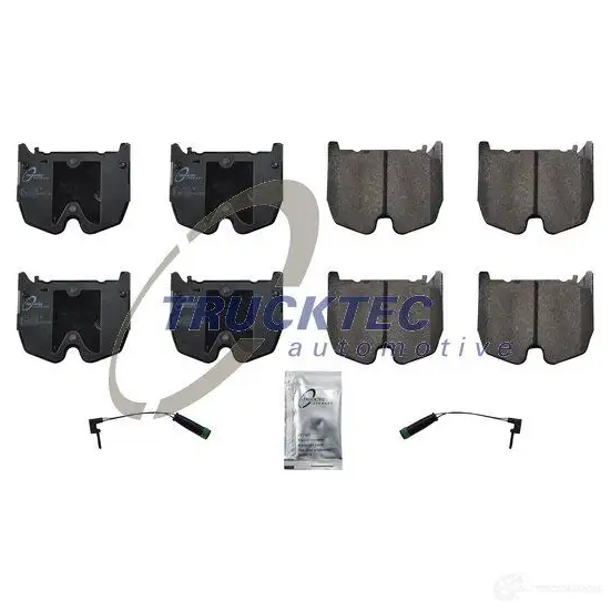 Тормозные колодки, комплект TRUCKTEC AUTOMOTIVE 1835034 0235457 L97 TMEK