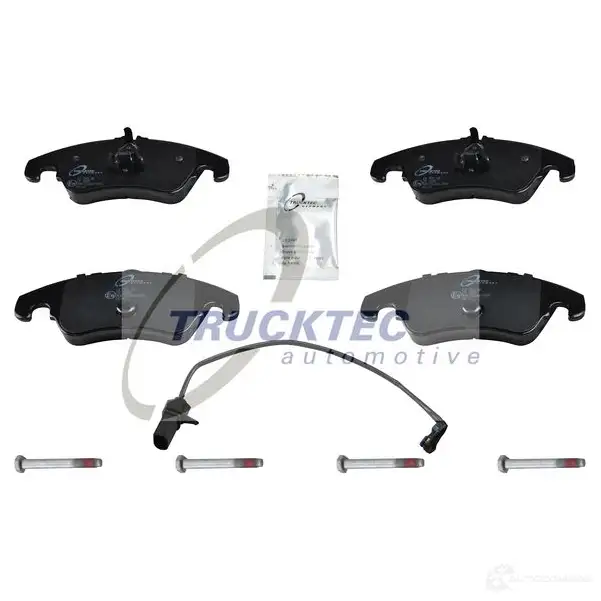 Тормозные колодки, комплект TRUCKTEC AUTOMOTIVE 1840714 0735190 H4E6D IU изображение 0