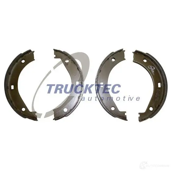 Тормозные колодки ручника, комплект TRUCKTEC AUTOMOTIVE 1842572 0835004 K7OL 8 изображение 0