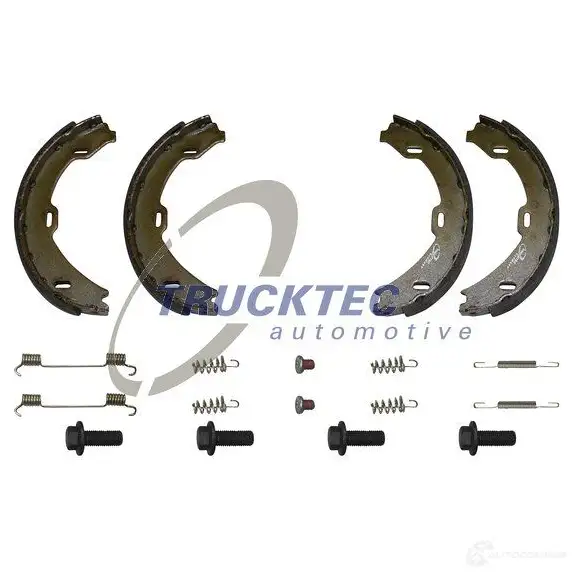 Тормозные колодки ручника, комплект TRUCKTEC AUTOMOTIVE HT YH3C8 0235204 1834837 изображение 0