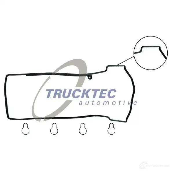 Прокладки клапанной крышки, комплект TRUCKTEC AUTOMOTIVE 1832822 ZHZV TF 0210119 изображение 0