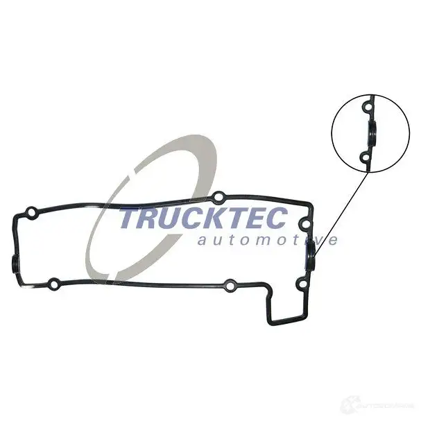 Прокладка клапанной крышки TRUCKTEC AUTOMOTIVE 0210011 QX5 ZO 1832746 изображение 0