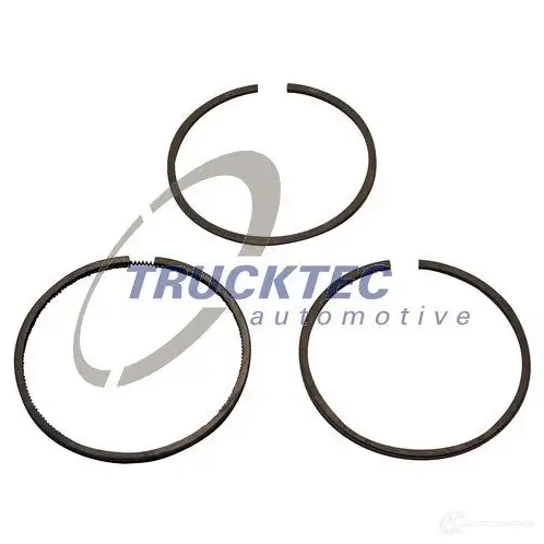 Поршневые кольца, комплект TRUCKTEC AUTOMOTIVE 0143005 NO2 DBLW 1832188 изображение 0