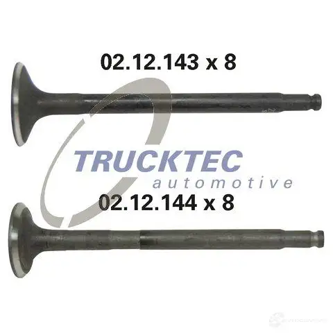 Клапан TRUCKTEC AUTOMOTIVE 0243297 1423448413 9C EJ3A4 изображение 0