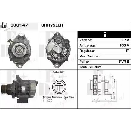 Генератор EDR XR7HTO 930147 1231016859 G0MI U изображение 0