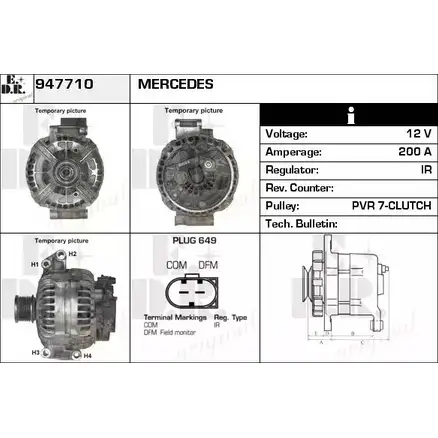 Генератор EDR 947710 1231044389 LMUS GVO O28MK