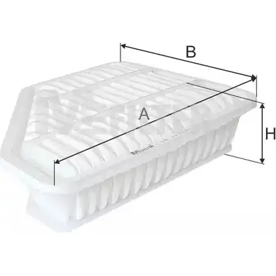 Воздушный фильтр MFILTER K 7095 1231235233 HEAS02 OKK JVN изображение 0