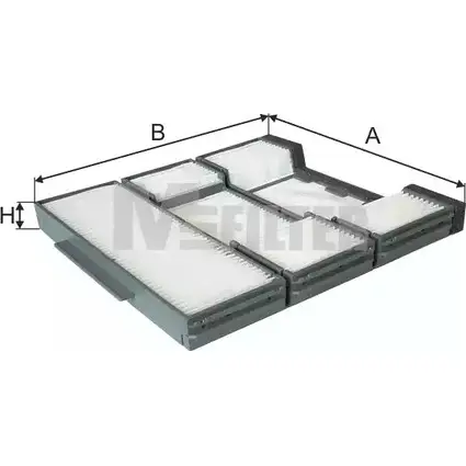 Салонный фильтр MFILTER U5Y86 1231237073 K 9141 EM ZI2PG