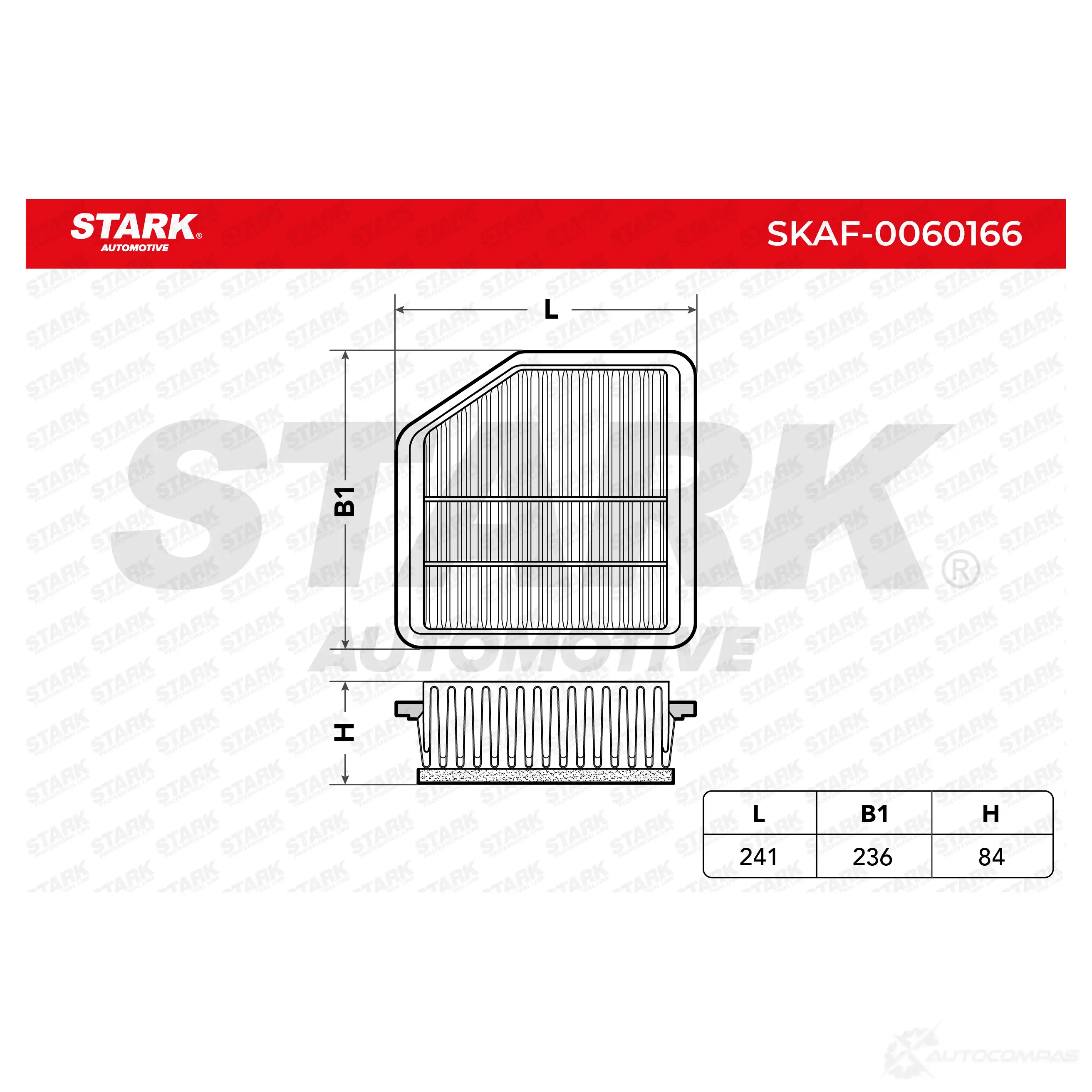 Воздушный фильтр STARK X3 IP7WE skaf0060166 1437747878 изображение 1