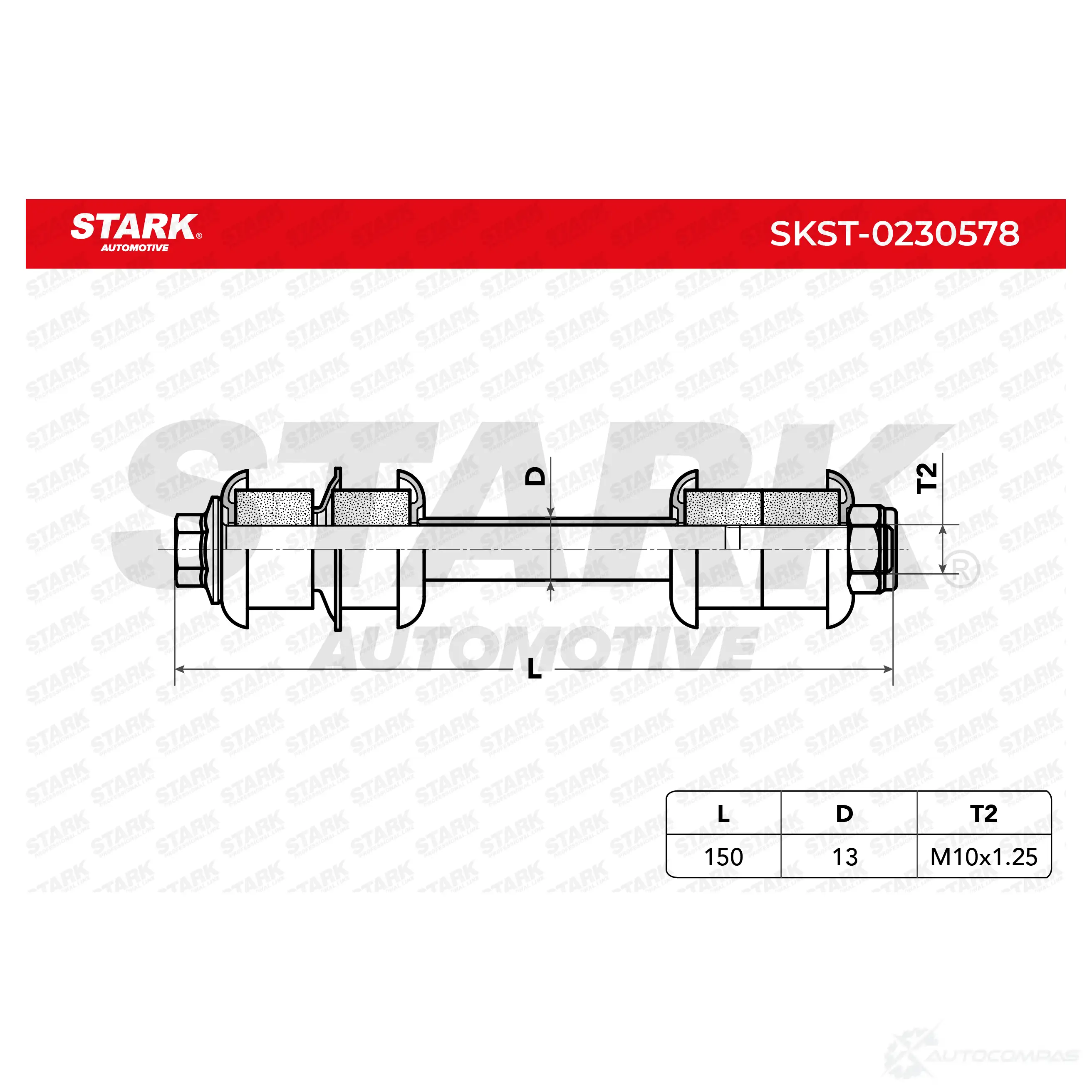 Стойка стабилизатора, тяга STARK VG J8X skst0230578 1437823929 изображение 4