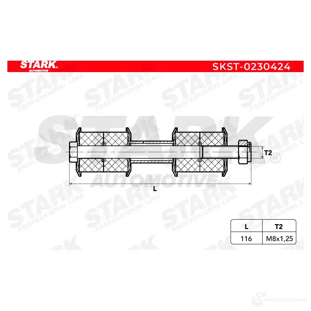 Стойка стабилизатора, тяга STARK 4 0YHO skst0230424 1437822575 изображение 1