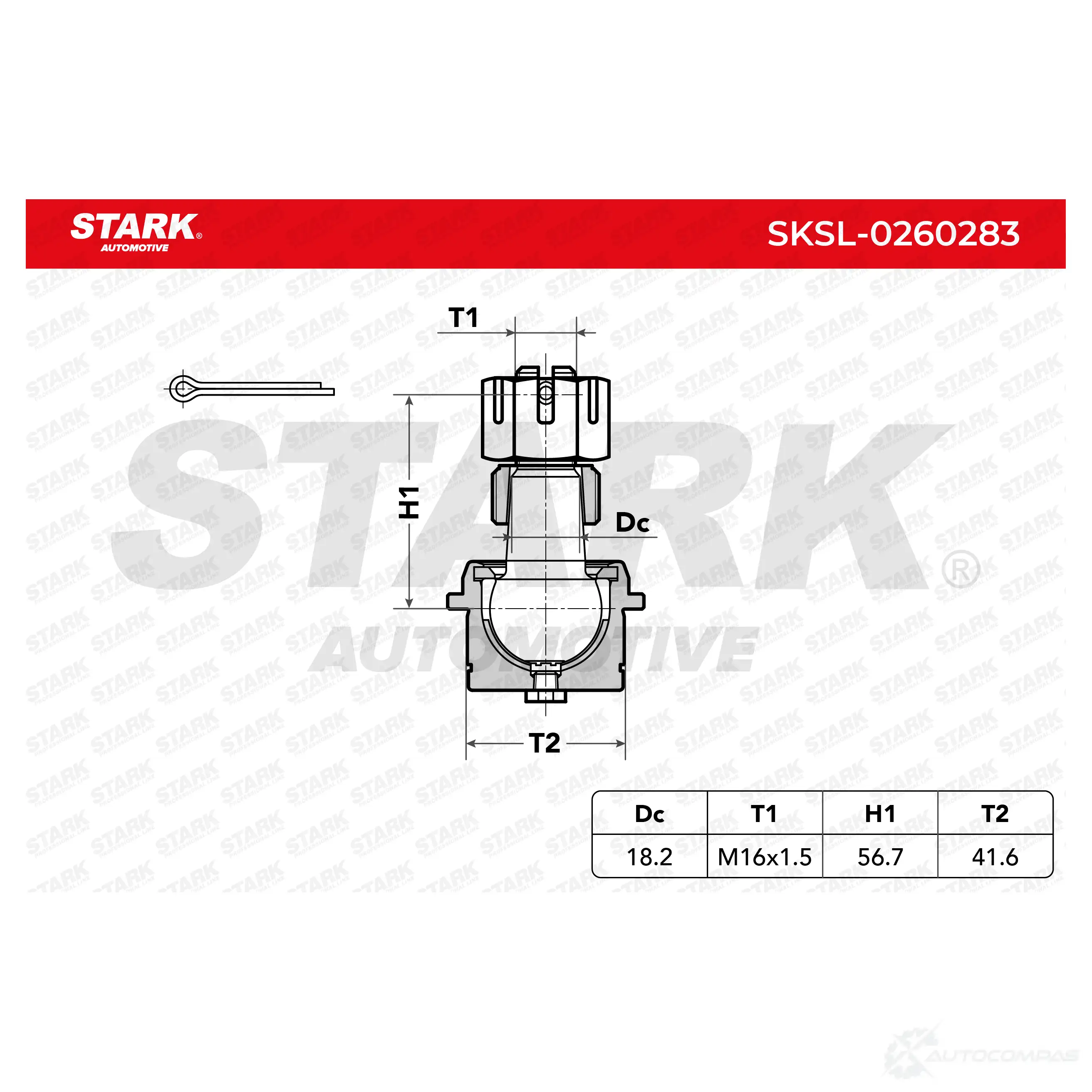 Шаровая опора STARK I SFIX sksl0260283 1437828151 изображение 1
