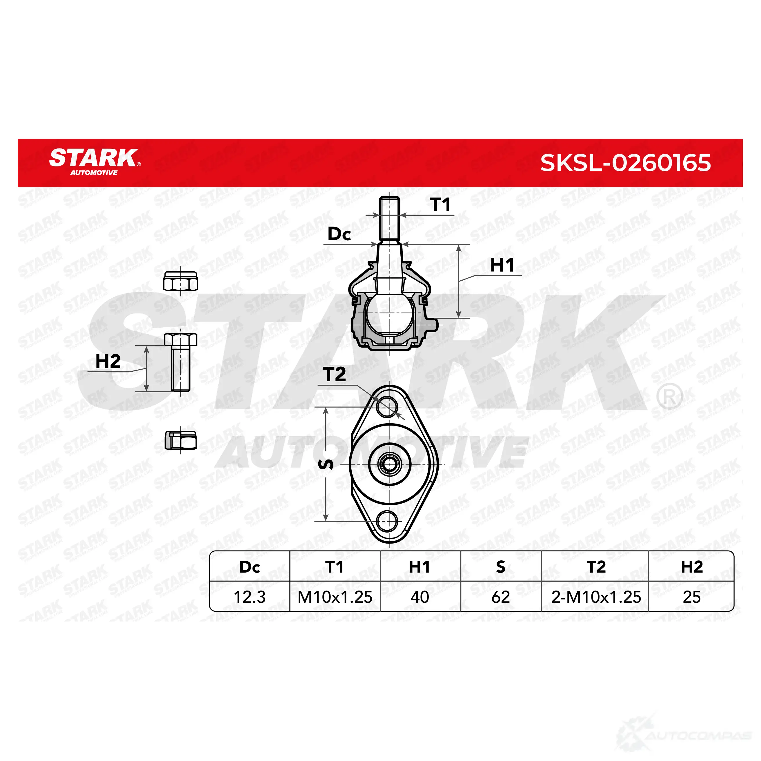 Шаровая опора STARK sksl0260165 U4WMWW Z 1437827509 изображение 4