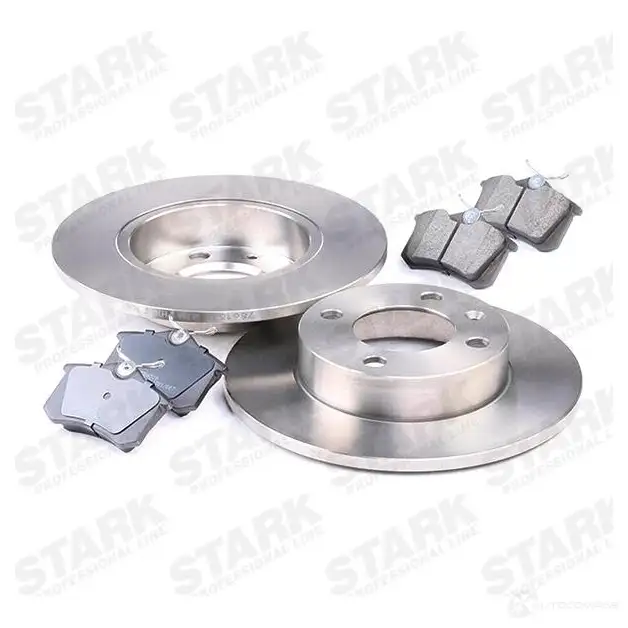 Тормозные диски и колодки, комплект STARK 1 930U7D 1437816293 skbk1090335 изображение 2