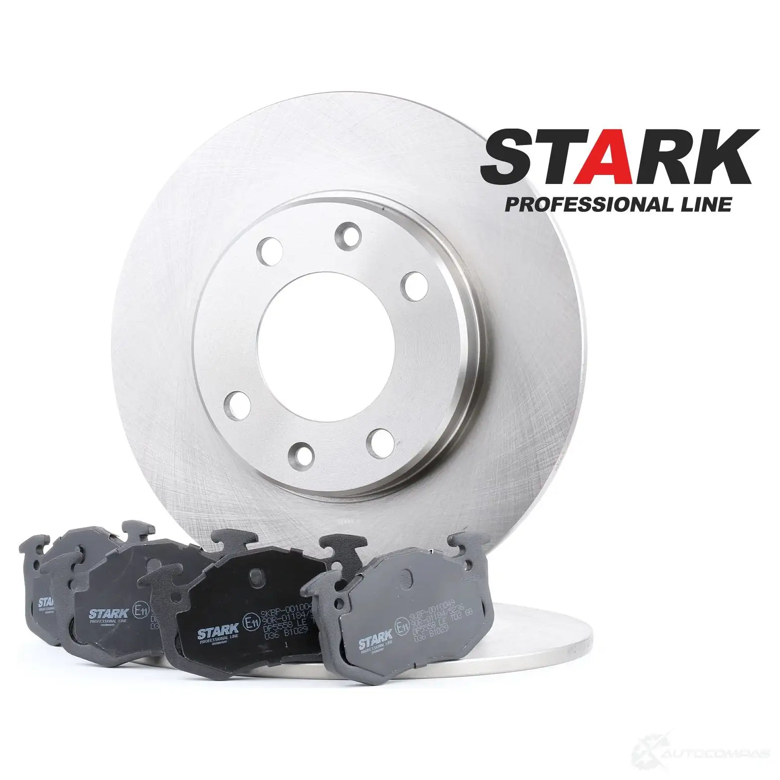 Тормозные диски и колодки, комплект STARK 1437813187 skbk1090300 2EDE R изображение 0