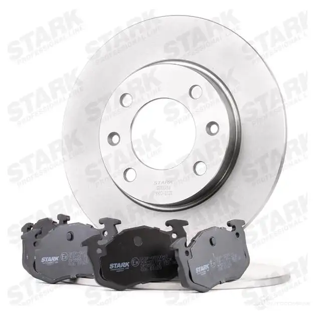 Тормозные диски и колодки, комплект STARK 1437813187 skbk1090300 2EDE R изображение 2