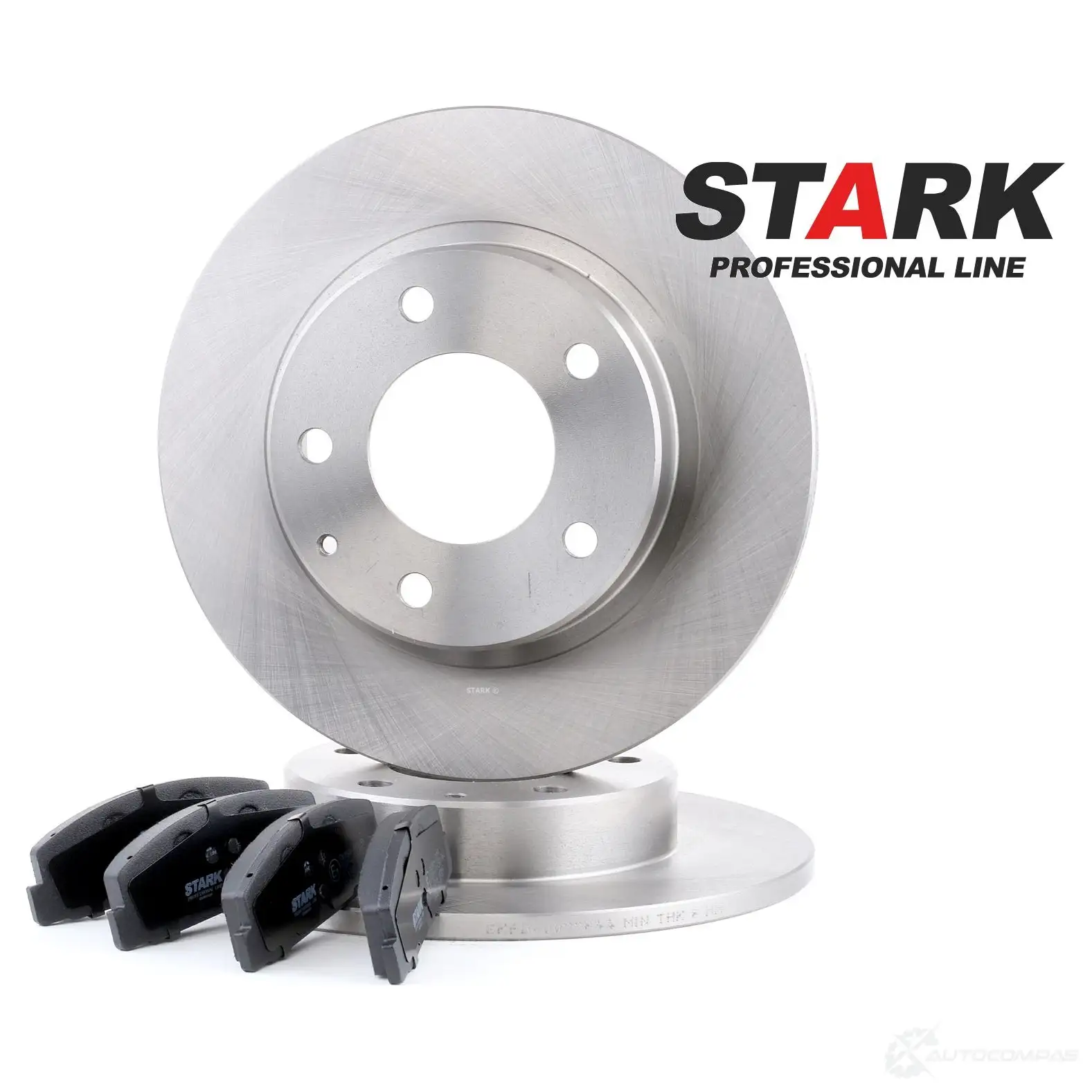 Тормозные диски и колодки, комплект STARK CX I1S3X skbk1090332 1437818158 - Изображение 1