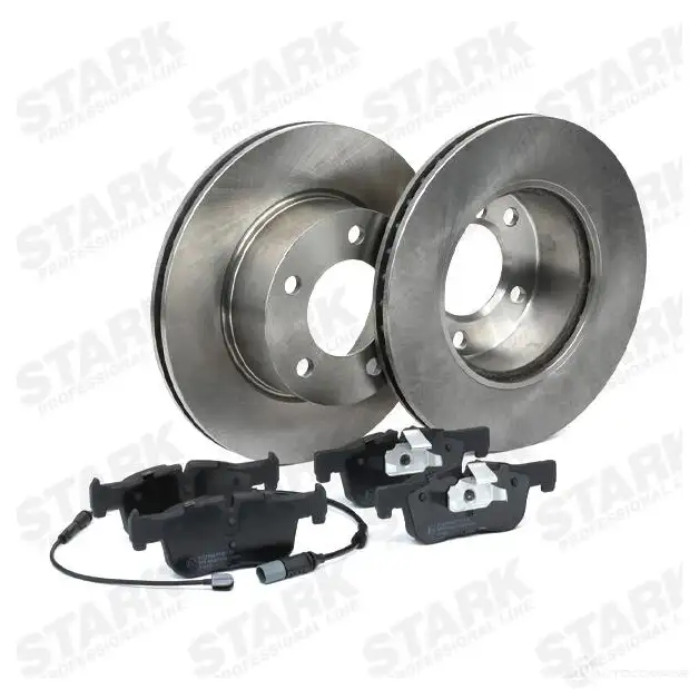 Тормозные диски и колодки, комплект STARK MYTF P 1437815939 skbk10990415 изображение 1
