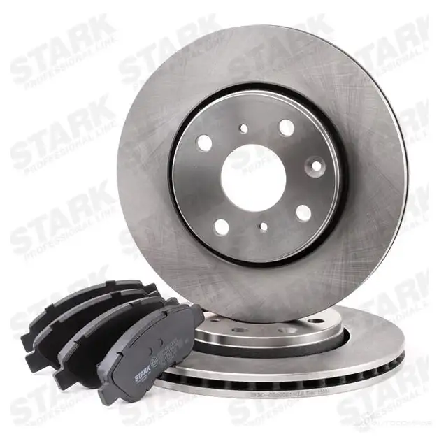 Тормозные диски и колодки, комплект STARK P3GM HK6 1437813538 skbk1090020 изображение 1