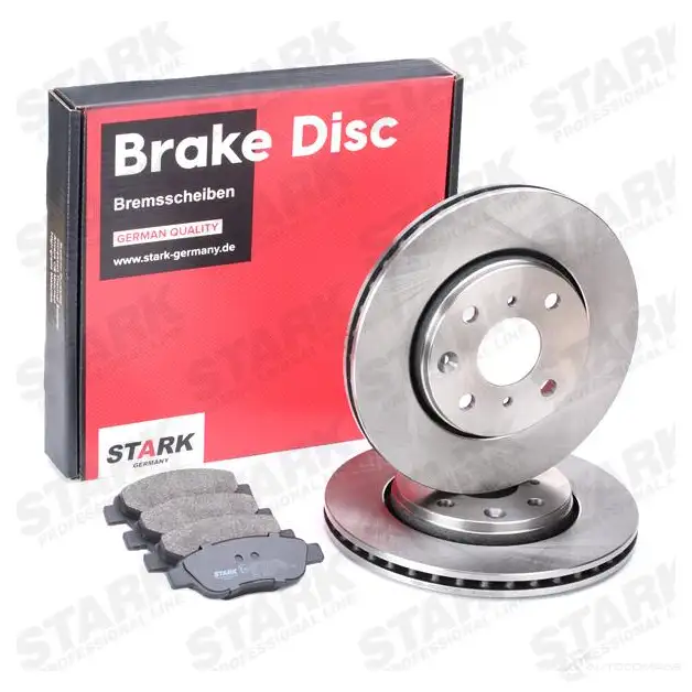 Тормозные диски и колодки, комплект STARK P3GM HK6 1437813538 skbk1090020 изображение 2
