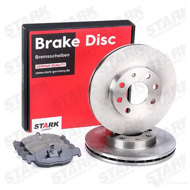 Тормозные диски и колодки, комплект STARK 1437818200 skbk1090171 8M6 UQYF изображение 1