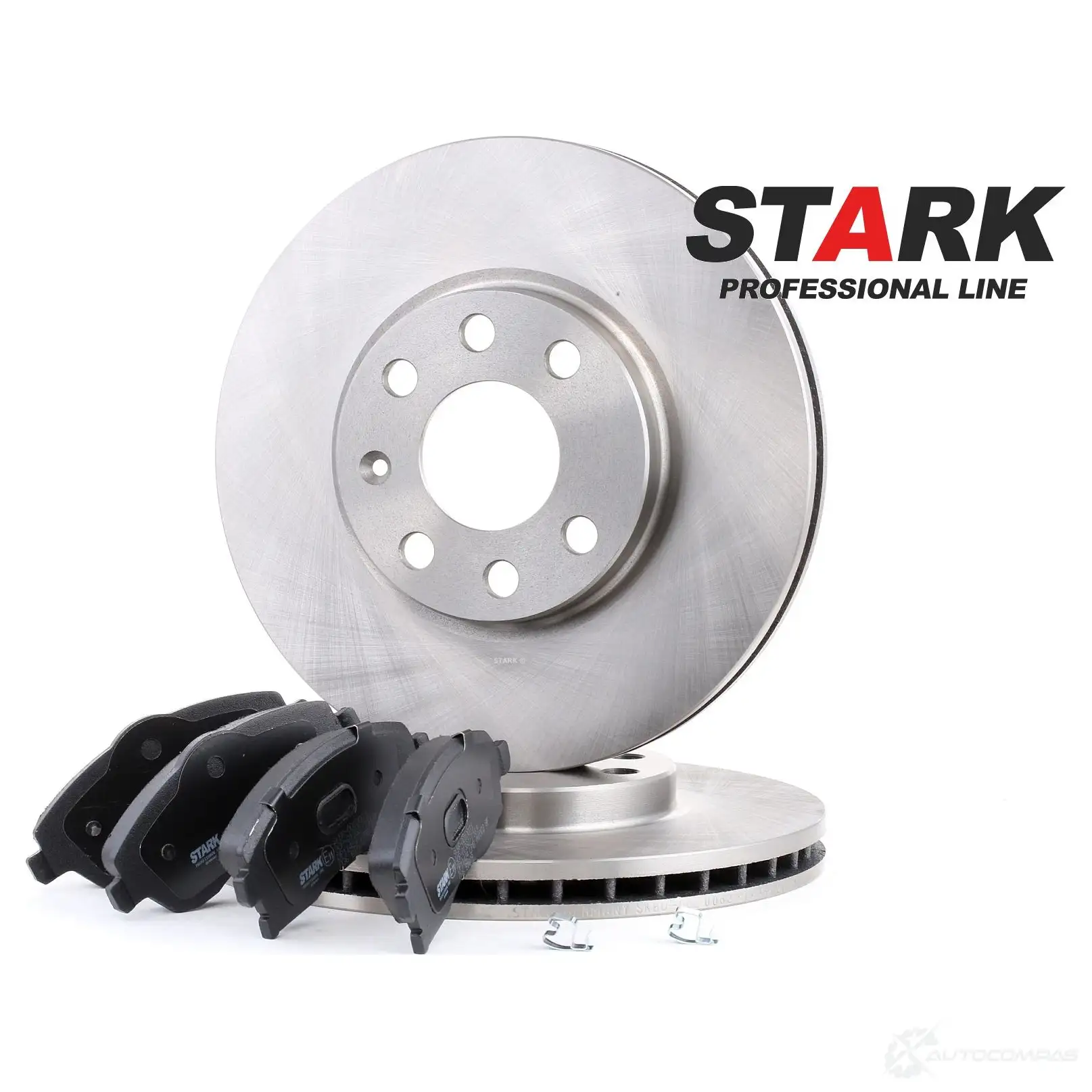 Тормозные диски и колодки, комплект STARK skbk1090116 1437814351 WS2 4WQ - Изображение 1