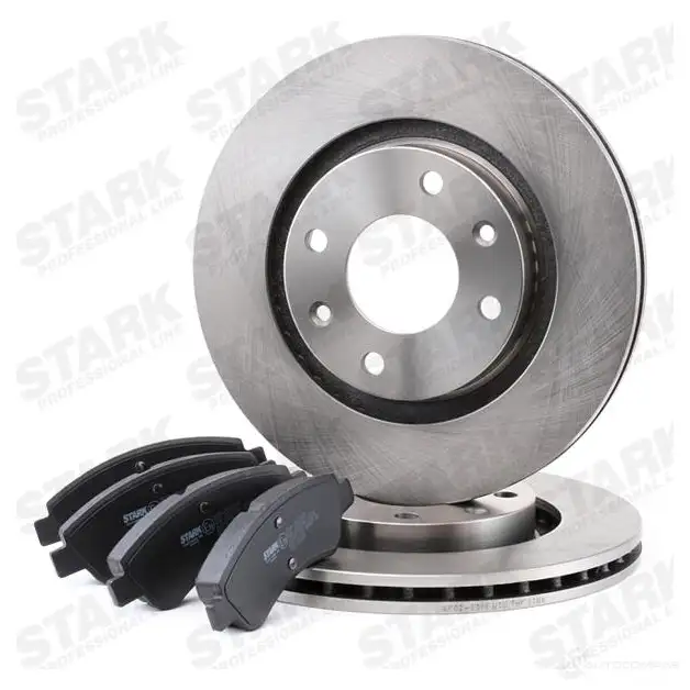 Тормозные диски и колодки, комплект STARK 1437813739 1 BH0S skbk1090013 изображение 2