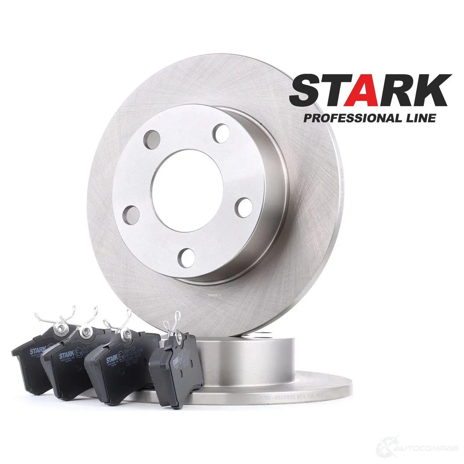 Тормозные диски и колодки, комплект STARK 3S A5E skbk1090051 1437813207 изображение 0