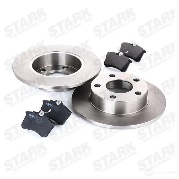 Тормозные диски и колодки, комплект STARK 3S A5E skbk1090051 1437813207 изображение 2