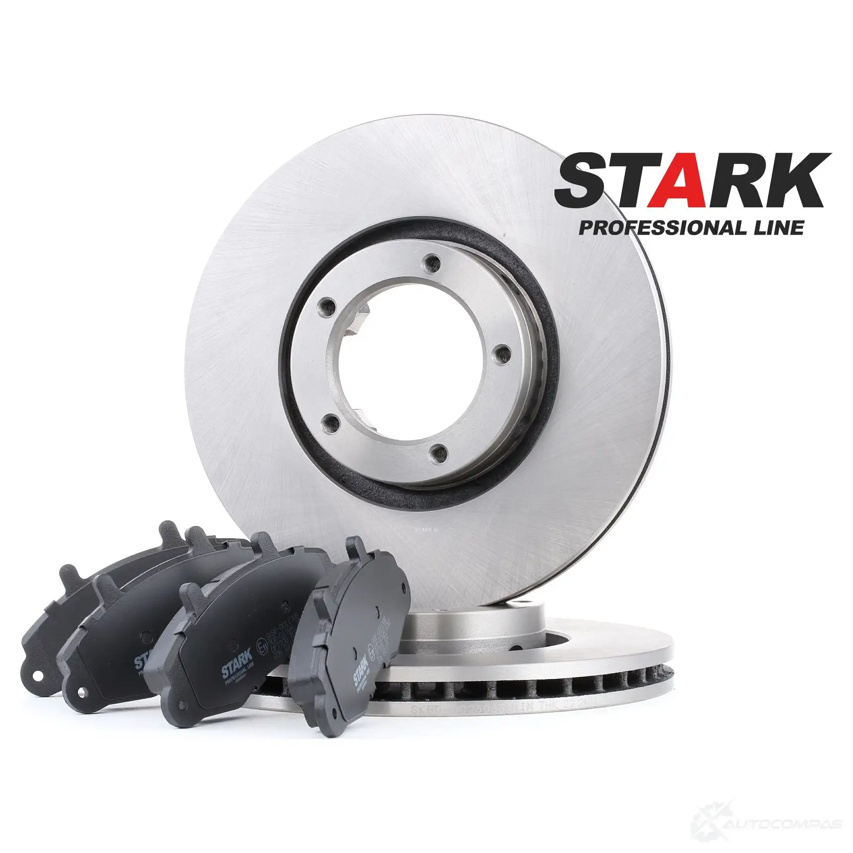 Тормозные диски и колодки, комплект STARK 2R3 CEJ skbk1090223 1437814303 - Изображение 1
