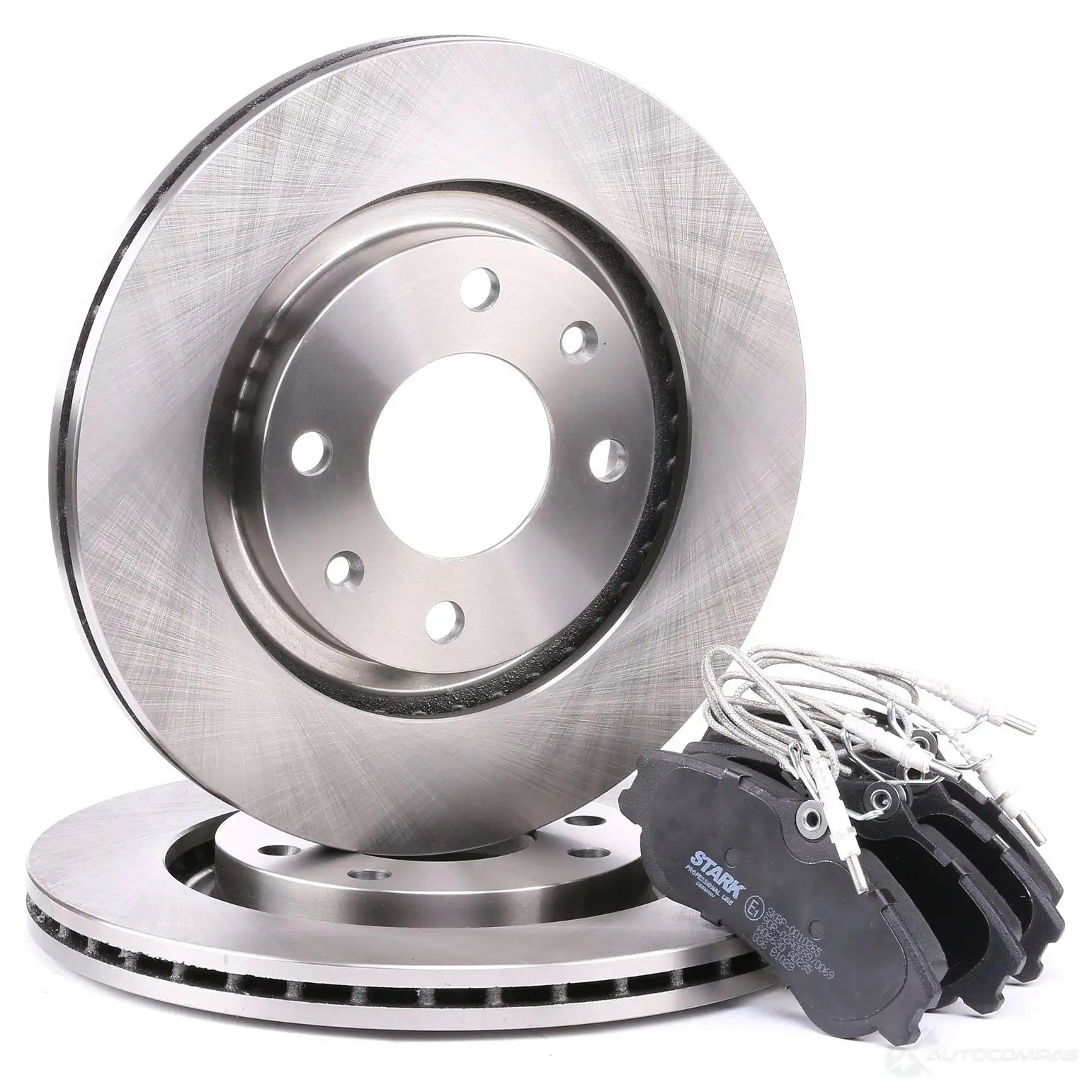 Тормозные диски и колодки, комплект STARK 1437818097 skbk1090337 ZK CDHA - Изображение 1