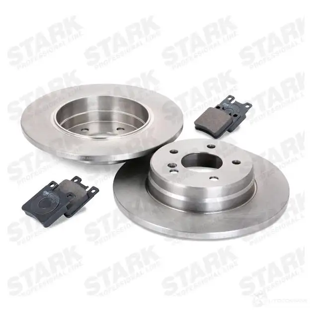 Тормозные диски и колодки, комплект STARK skbk1090209 9 LGKM 1437818107 изображение 2