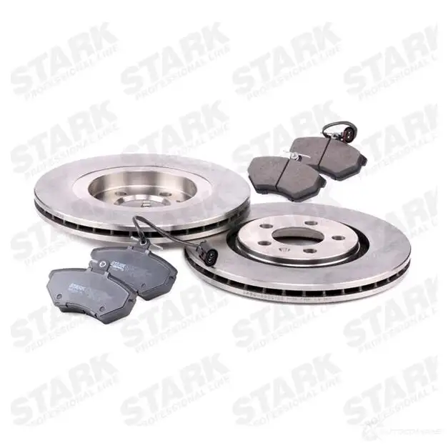 Тормозные диски и колодки, комплект STARK 1437813760 skbk1090179 NR O4BM3 изображение 2