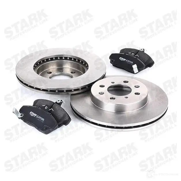 Тормозные диски и колодки, комплект STARK BB21 G05 1437816643 skbk1090146 изображение 2