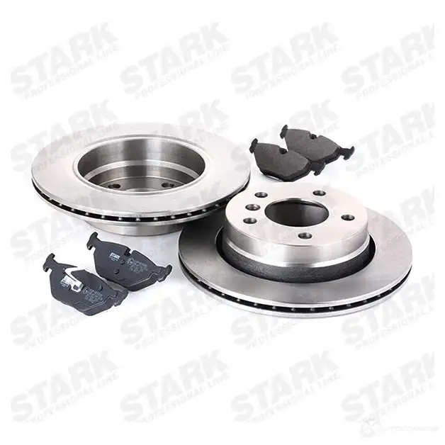 Тормозные диски и колодки, комплект STARK 7U56 63B skbk1090023 1437814294 изображение 4