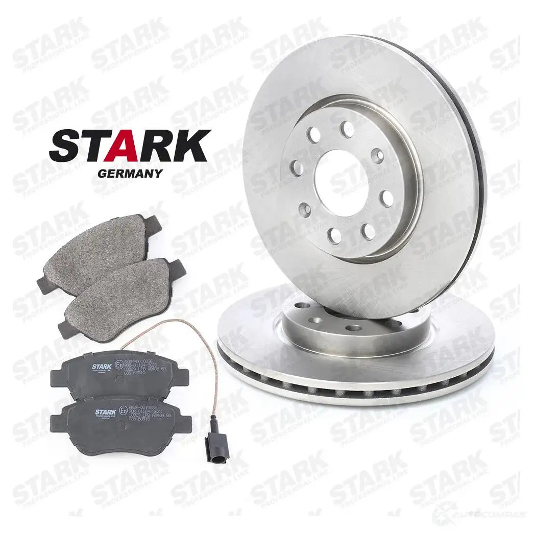 Тормозные диски и колодки, комплект STARK 30S124 8 skbk1090132 1437816781 изображение 0