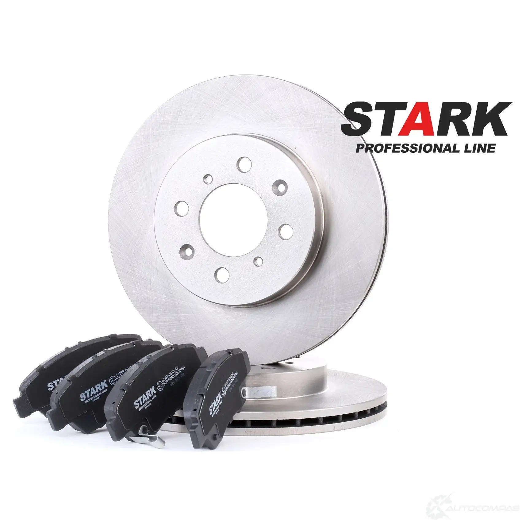 Тормозные диски и колодки, комплект STARK skbk1090087 1 Z6L9 1437816647 - Изображение 1