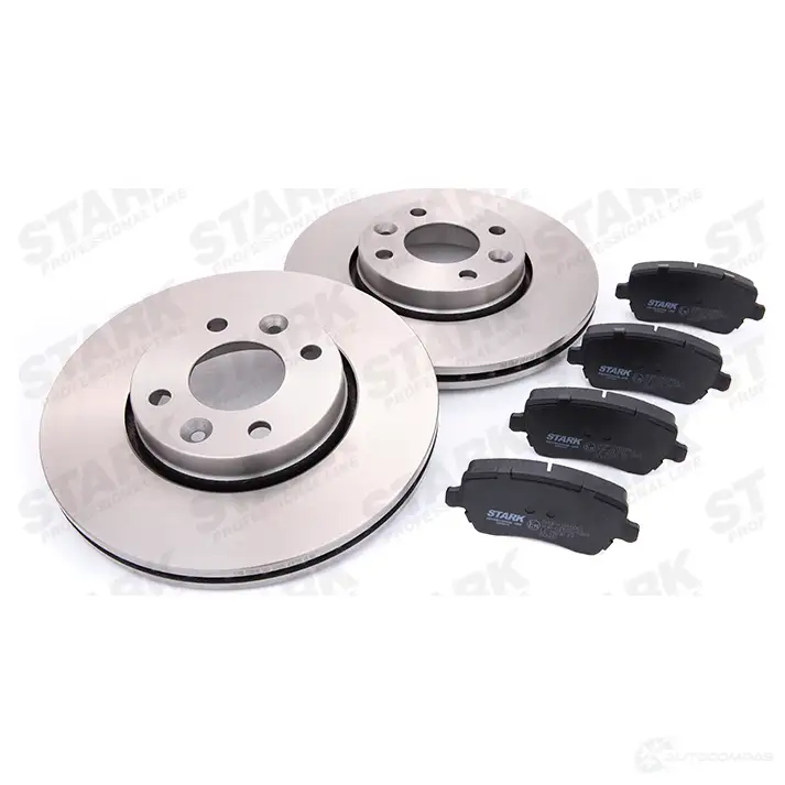 Тормозные диски и колодки, комплект STARK LCQIX MD 1437814298 skbk1090053