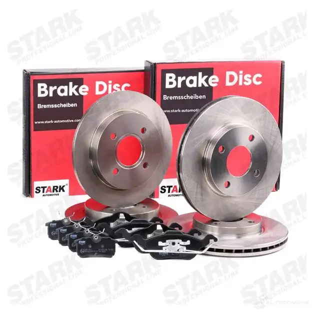 Тормозные диски и колодки, комплект STARK skbk1090286 1437815880 8 5X40EQ изображение 1