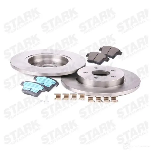 Тормозные диски и колодки, комплект STARK 1437817709 skbk1090071 GARR D0 изображение 3