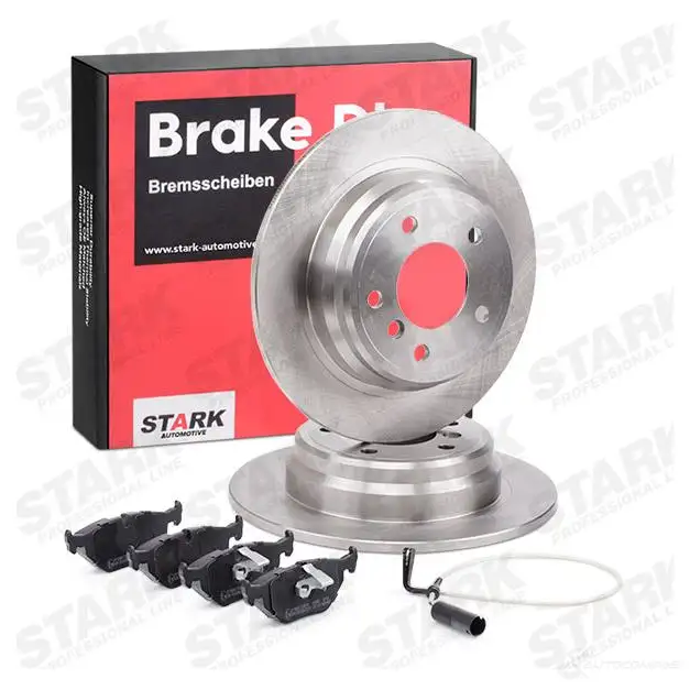 Тормозные диски и колодки, комплект STARK SFJ QA skbk10990441 1437817587 изображение 0