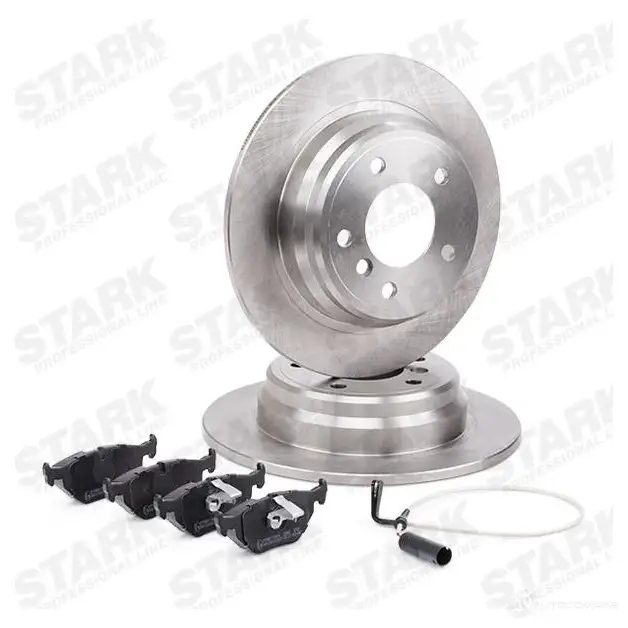 Тормозные диски и колодки, комплект STARK SFJ QA skbk10990441 1437817587 изображение 1
