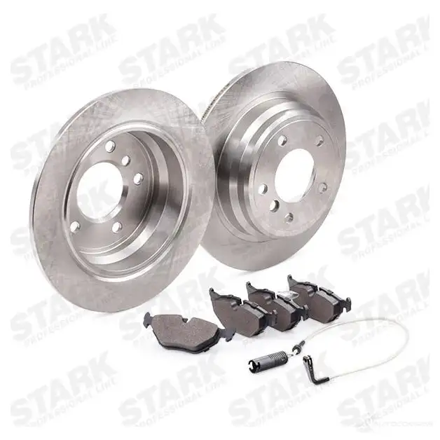 Тормозные диски и колодки, комплект STARK SFJ QA skbk10990441 1437817587 изображение 2