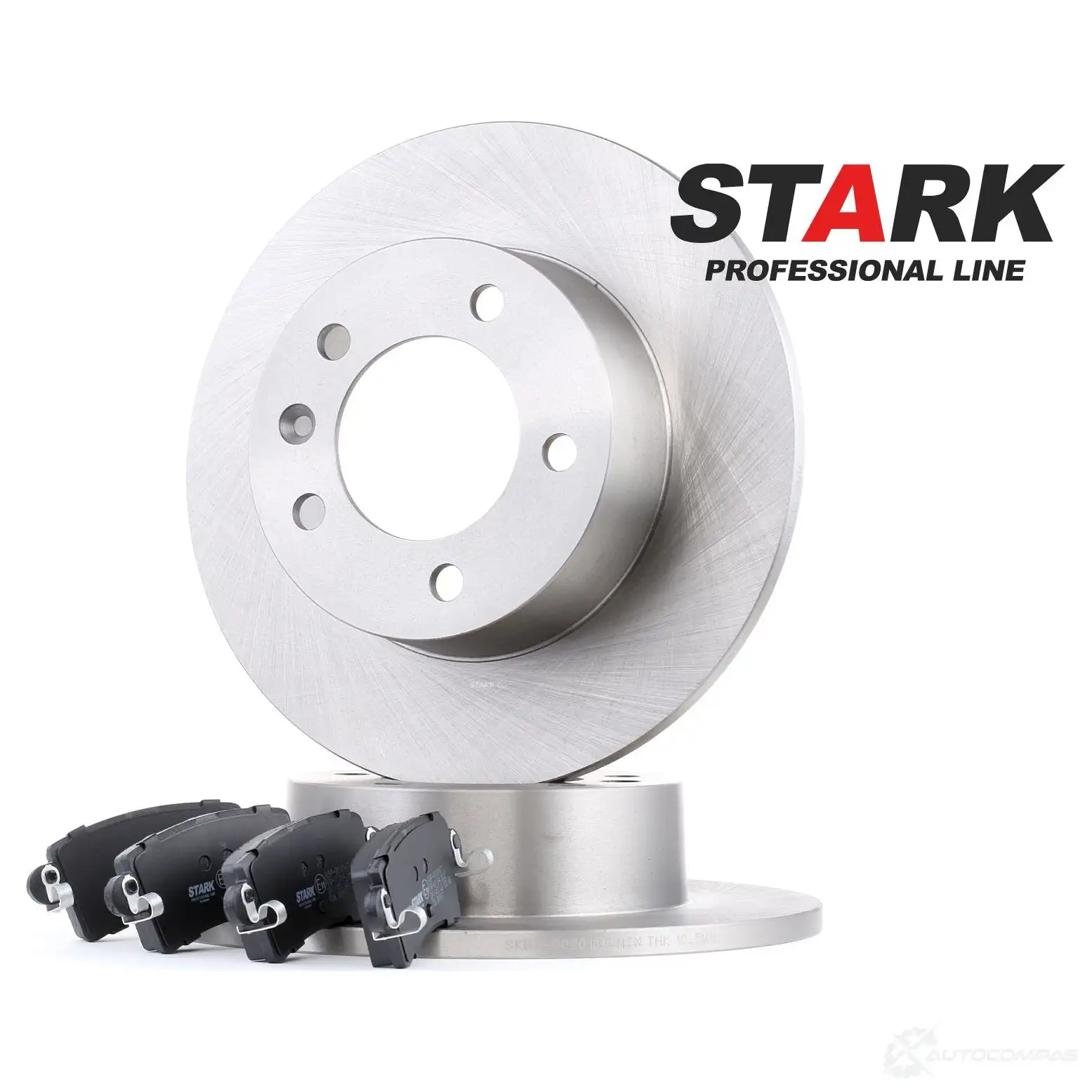Тормозные диски и колодки, комплект STARK skbk1090178 1437815031 EYL H8 - Изображение 1