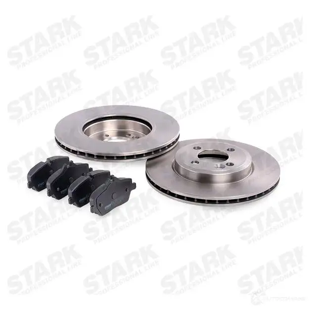 Тормозные диски и колодки, комплект STARK 1437817718 skbk1090378 CY CEU изображение 2
