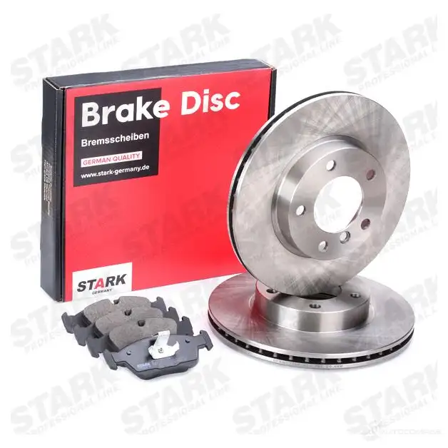 Тормозные диски и колодки, комплект STARK 9NVC IKR skbk1090131 1437814620 изображение 2